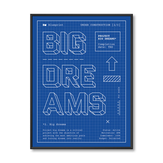 BIG DREAMS BLUEPRINT